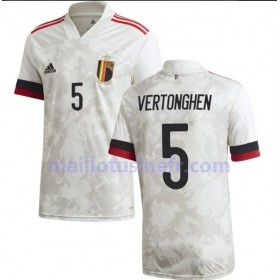 Maillot de Foot Belgique Vertonghen 5 Extérieur UEFA EURO 2020